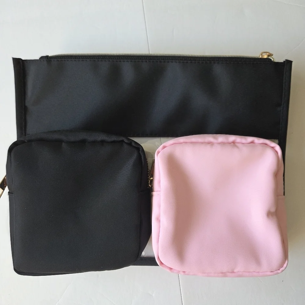 Disney Cosmetic Bag Set - Black and Pink